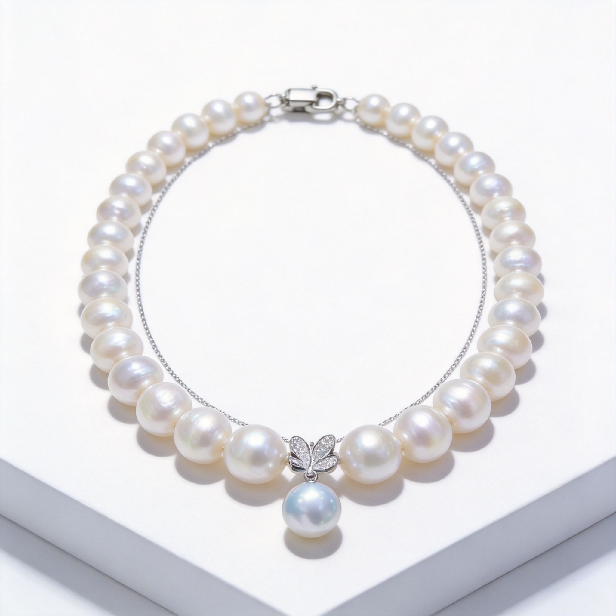 MYTHSH white pearl necklace